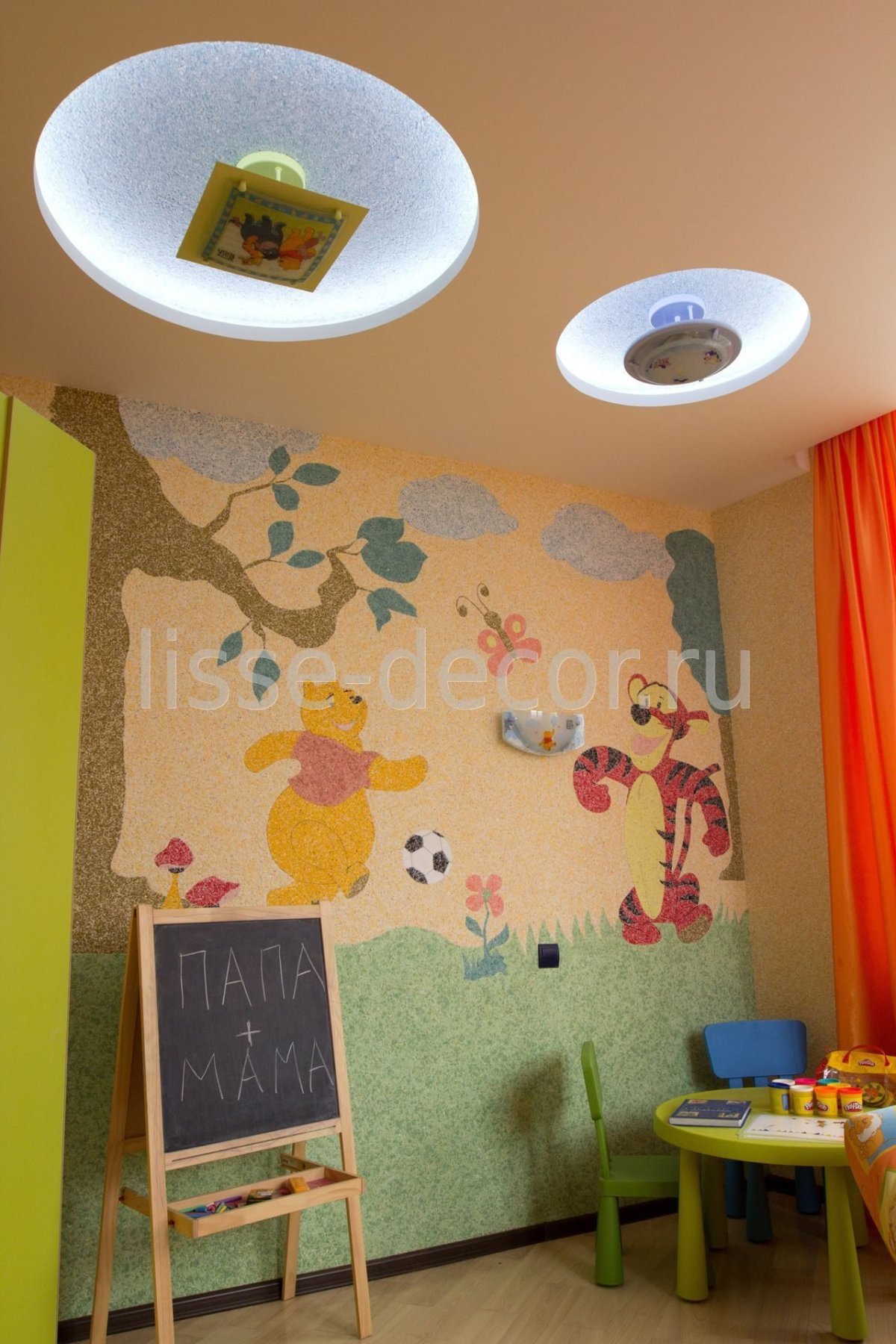 Декоративная штукатурка в детскую