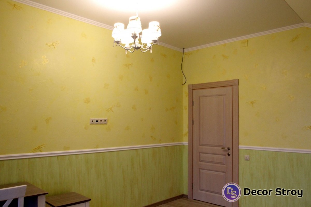 Декоративная штукатурка в детскую комнату