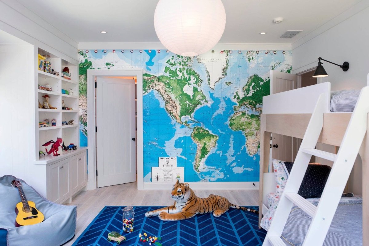 Интересные детские комнаты