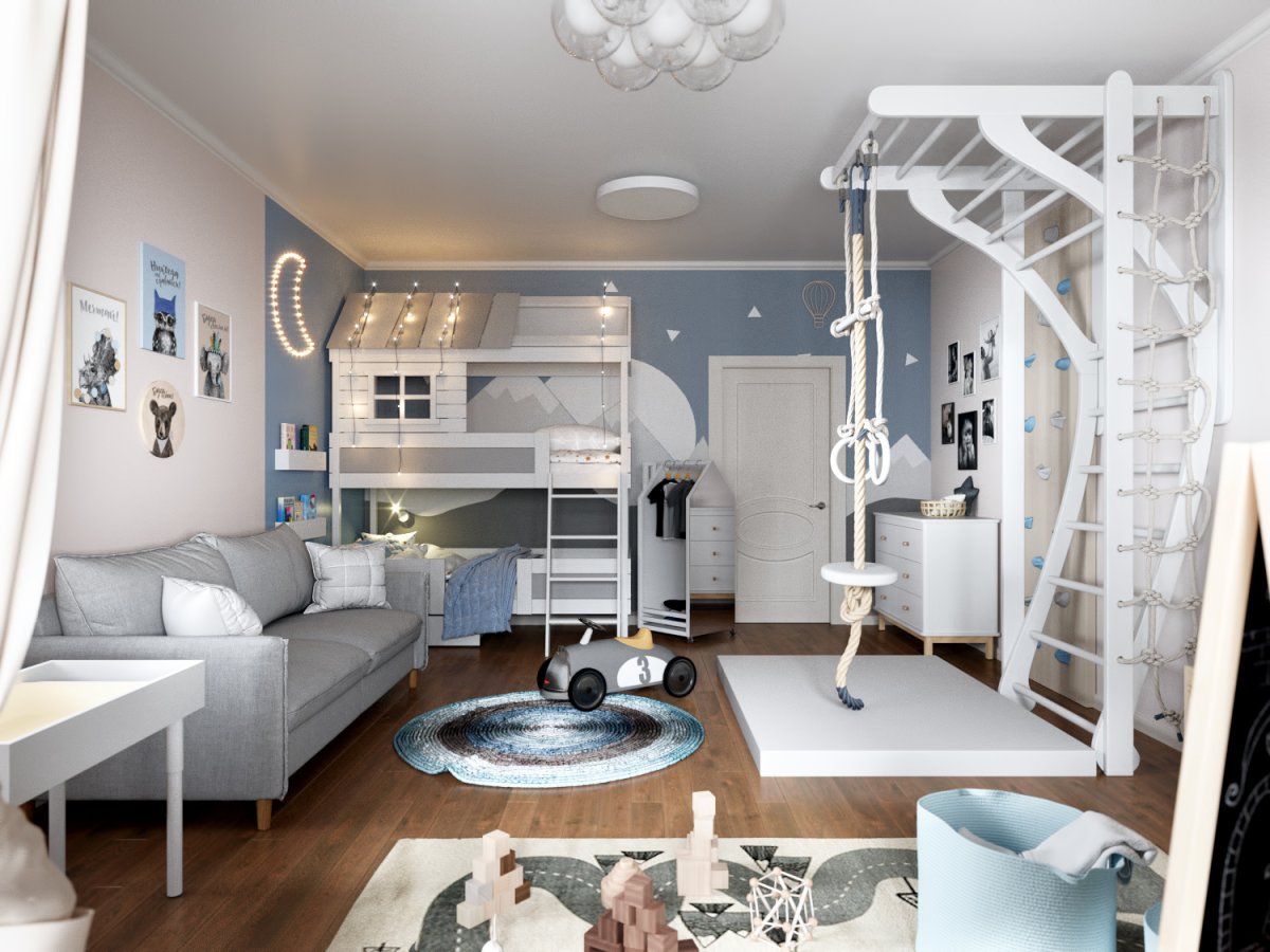 Красивые комнаты для мальчиков