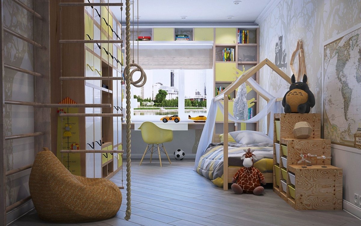 Интересные решения для детской