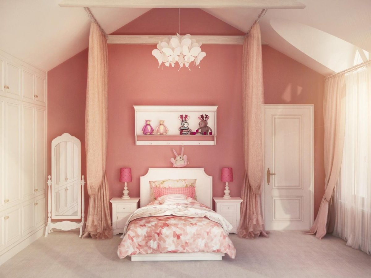Интерьер детской комнаты девочке