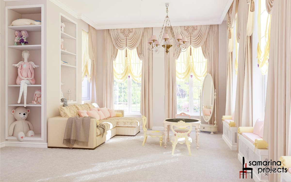 Сказочные детские комнаты