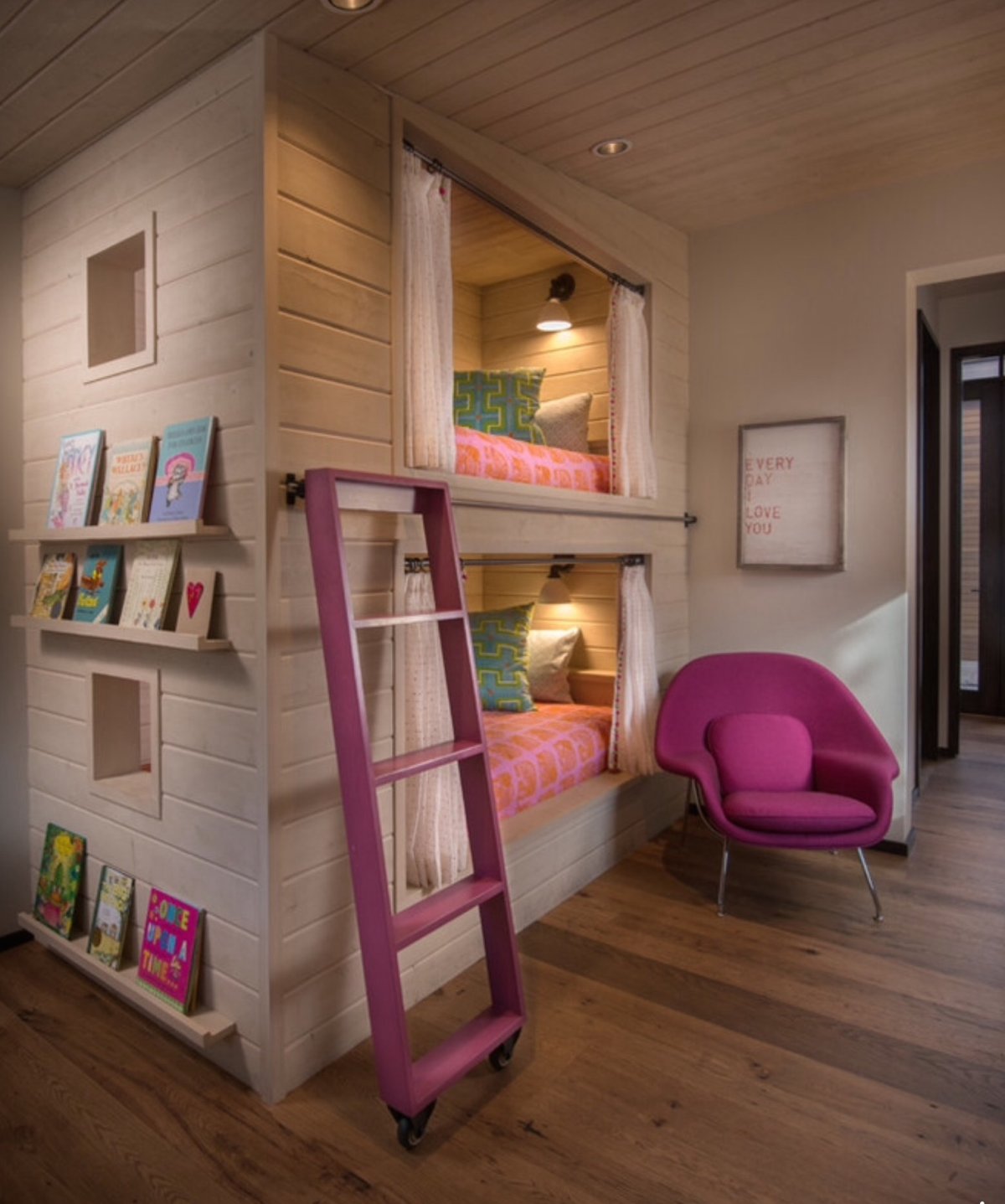 Двухэтажная комната для детей