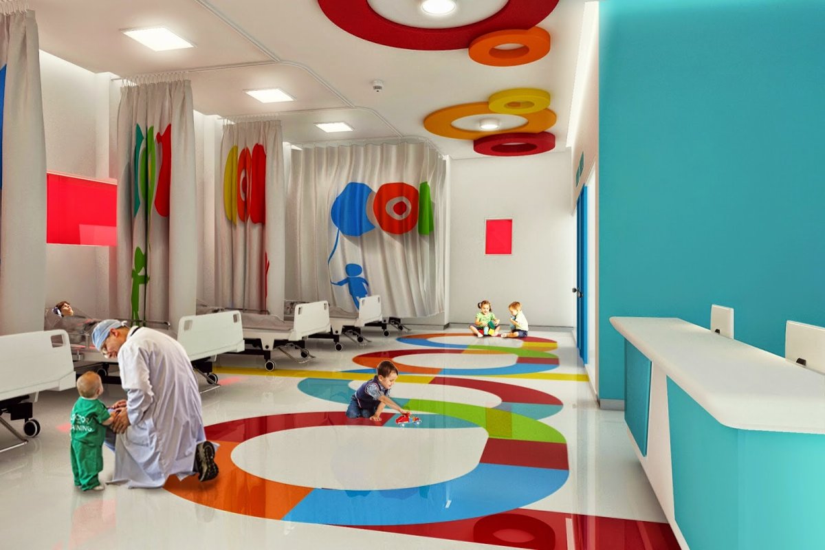 Интерьер детской больницы