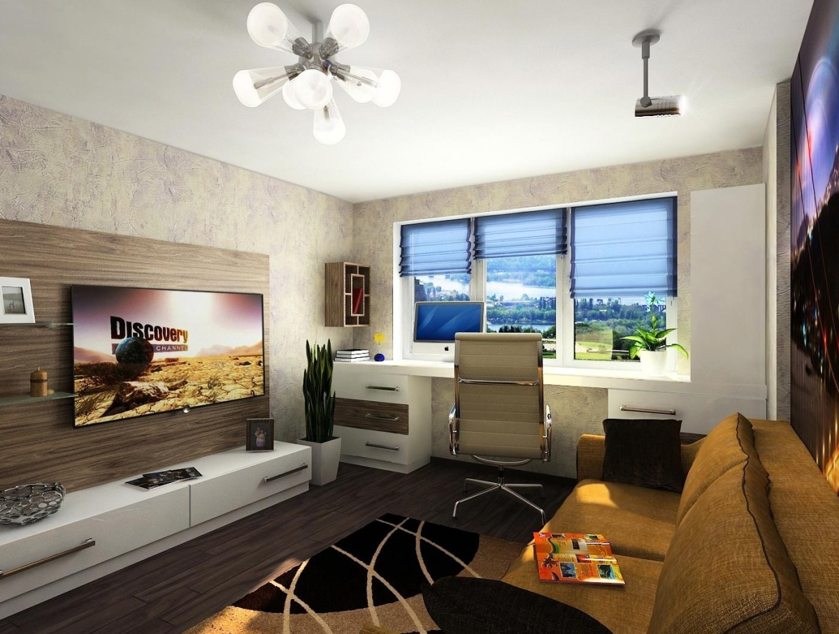 Интерьер комнаты для подростка