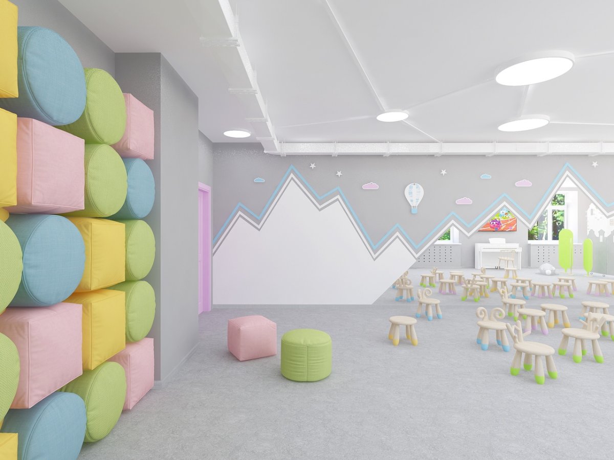 Интерьер детского центра