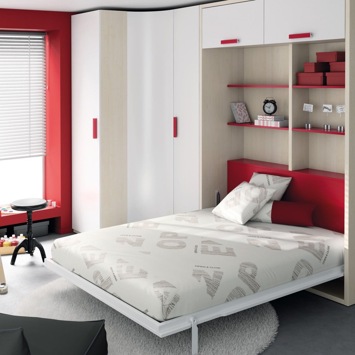 Мебель трансформеры для спальни 9кв