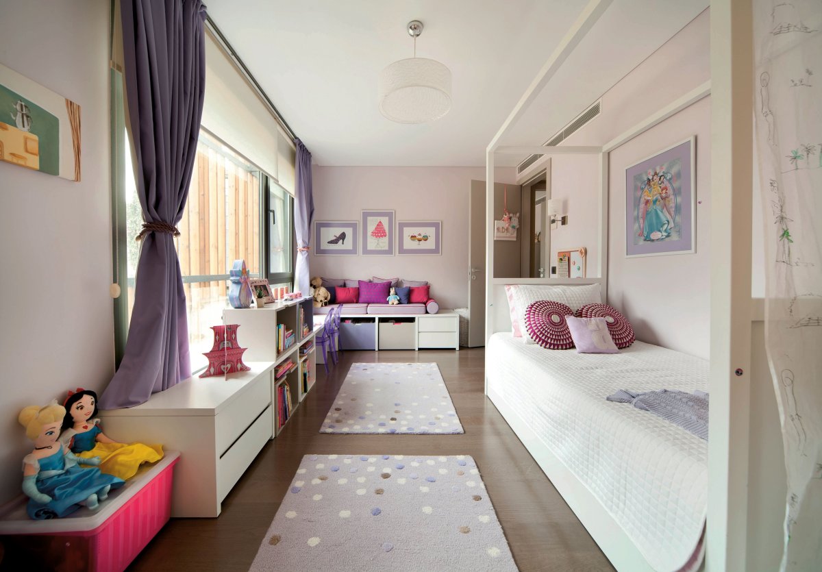 Планировка детской комнаты