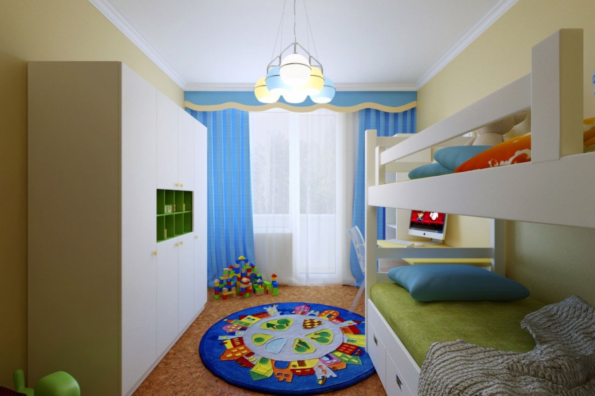 Детская комната для двух дочек