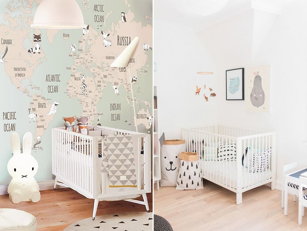 Фотообои в детскую Сканди