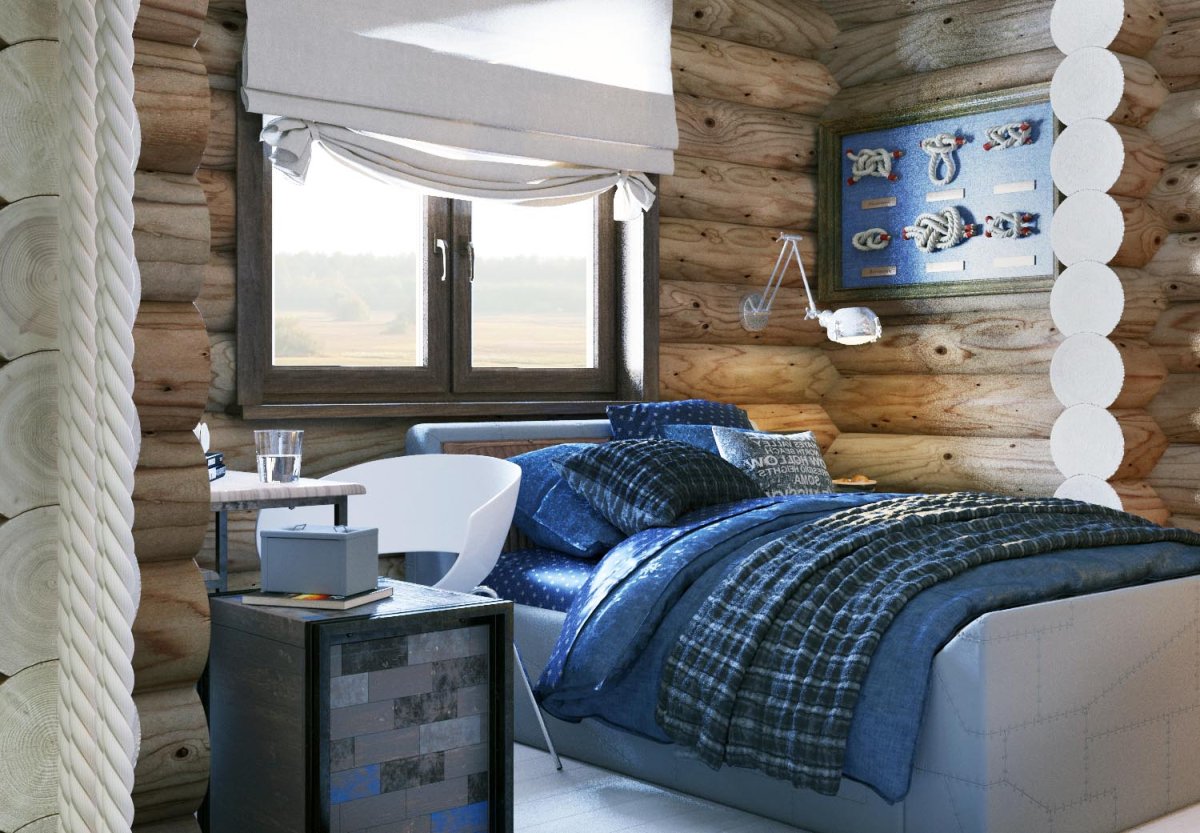 Интерьер сруба