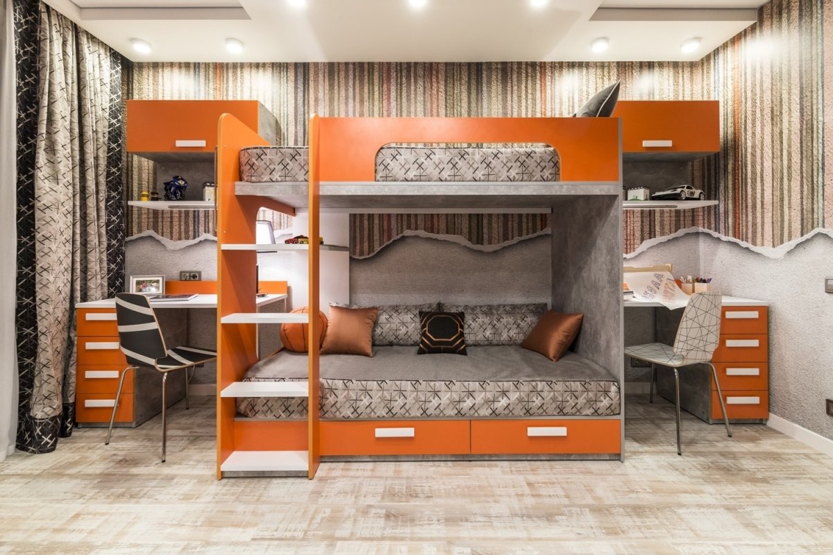 Детские спальни для двоих