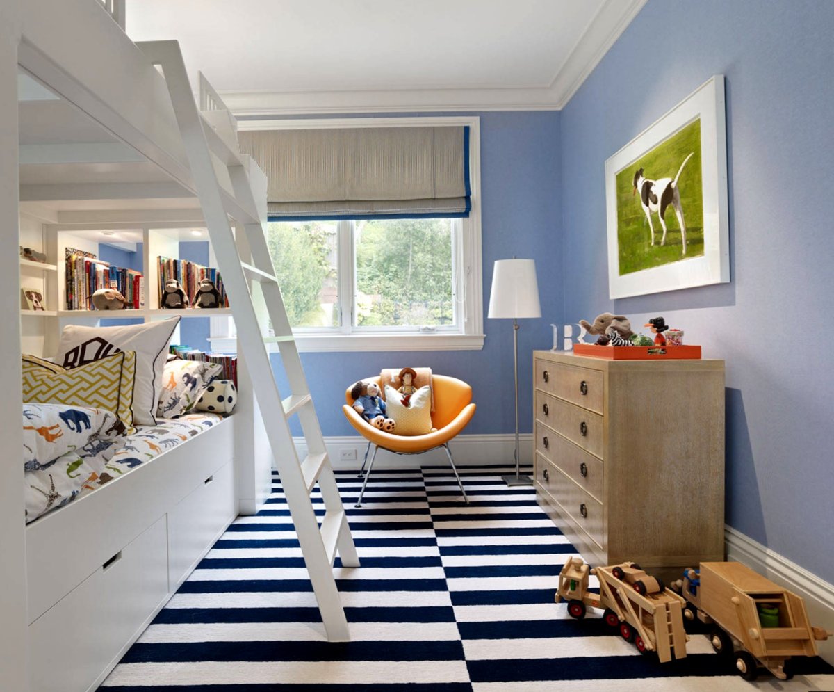 Кровать детская двухъярусная