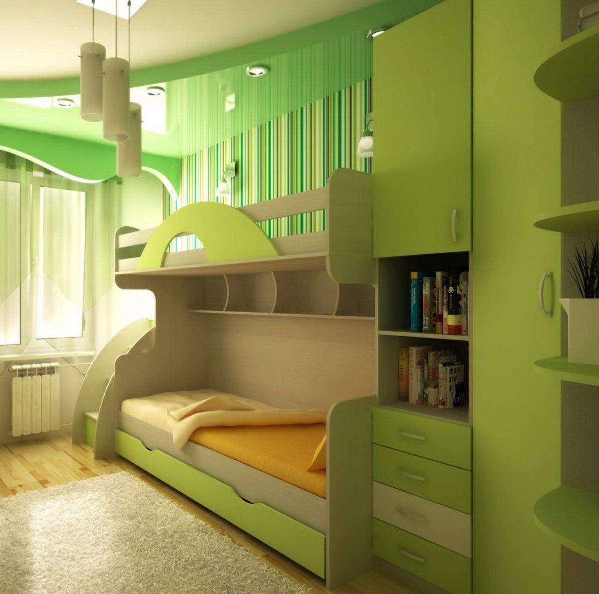 Комната для 3 детей