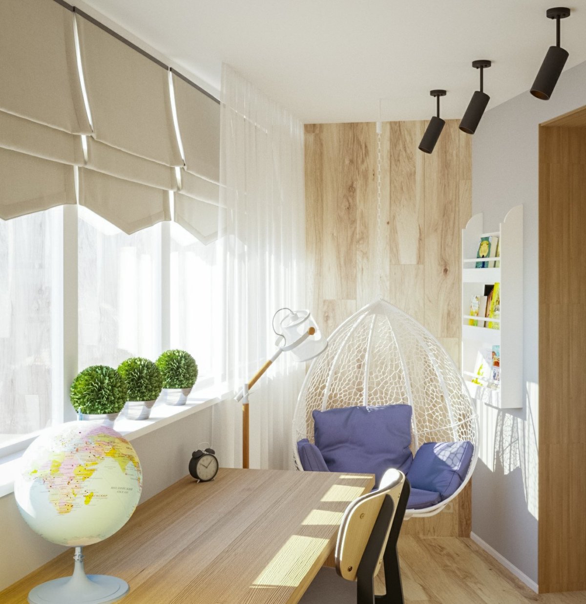 Детская на балконе