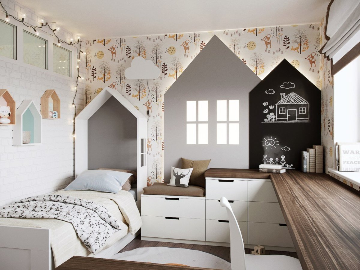 Креативные стены в детском саду