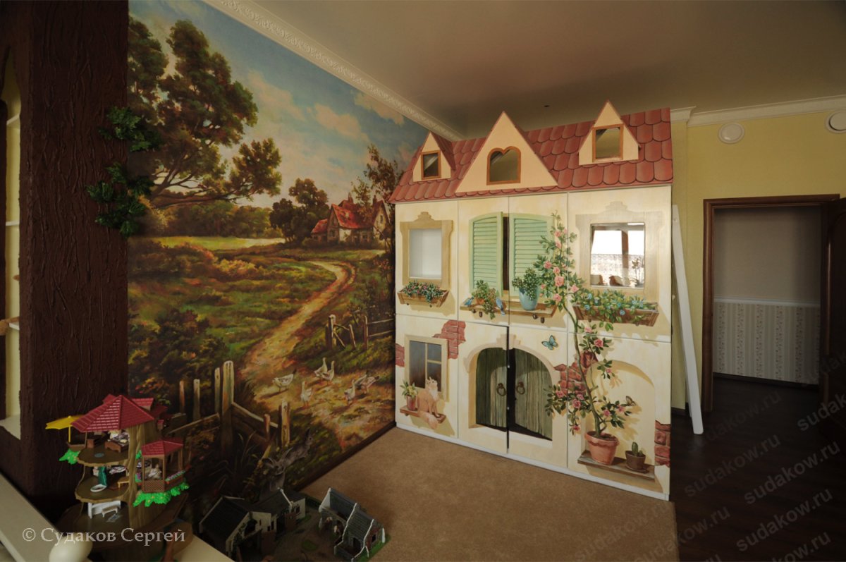 Детские комнаты в деревянном доме