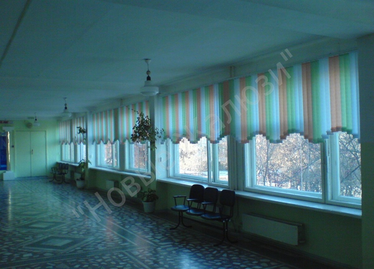 Вертикальные жалюзи в детский сад