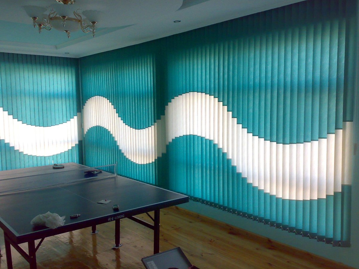 Мультифактурные вертикальные жалюзи