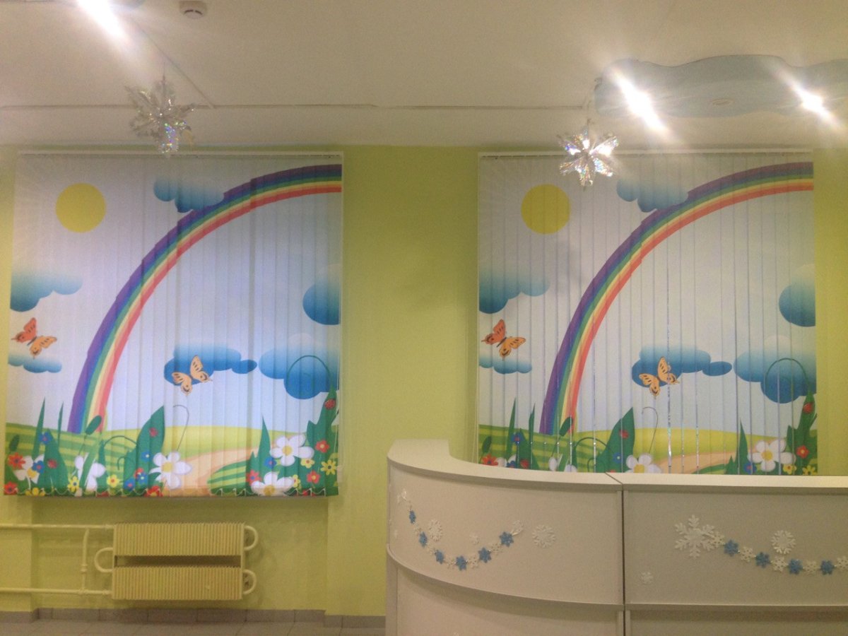 Фотопринт на жалюзи в детскую