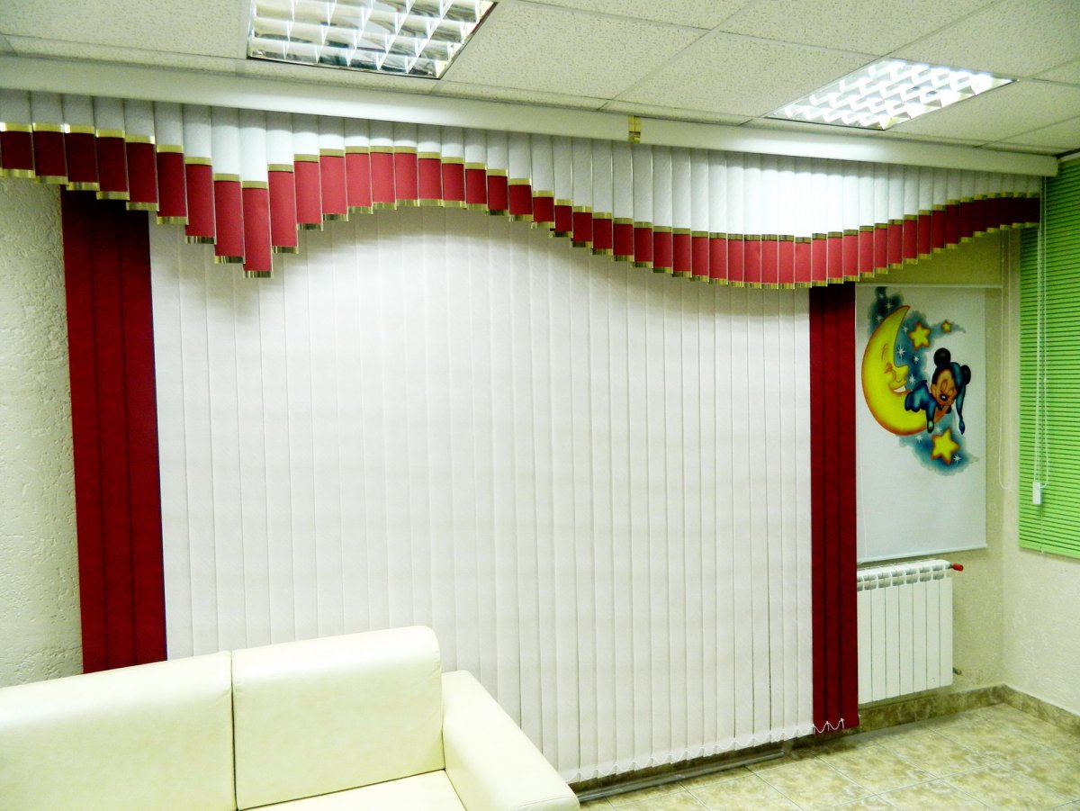 Мультифактурные вертикальные жалюзи