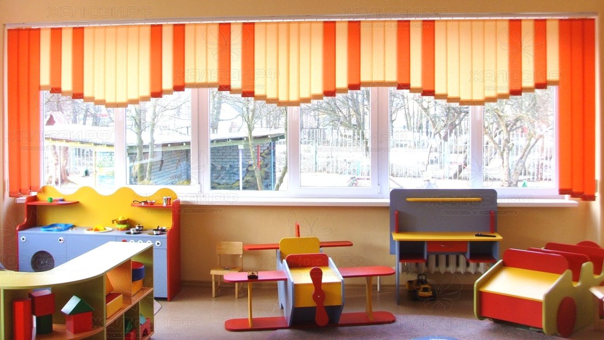 Шторы в детский сад