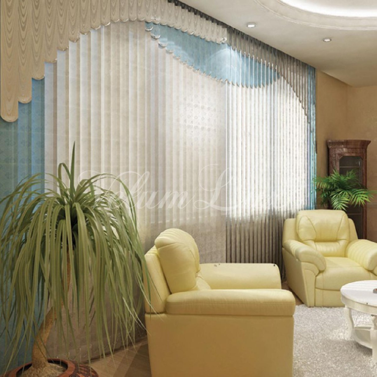 Вертикальные жалюзи в школе