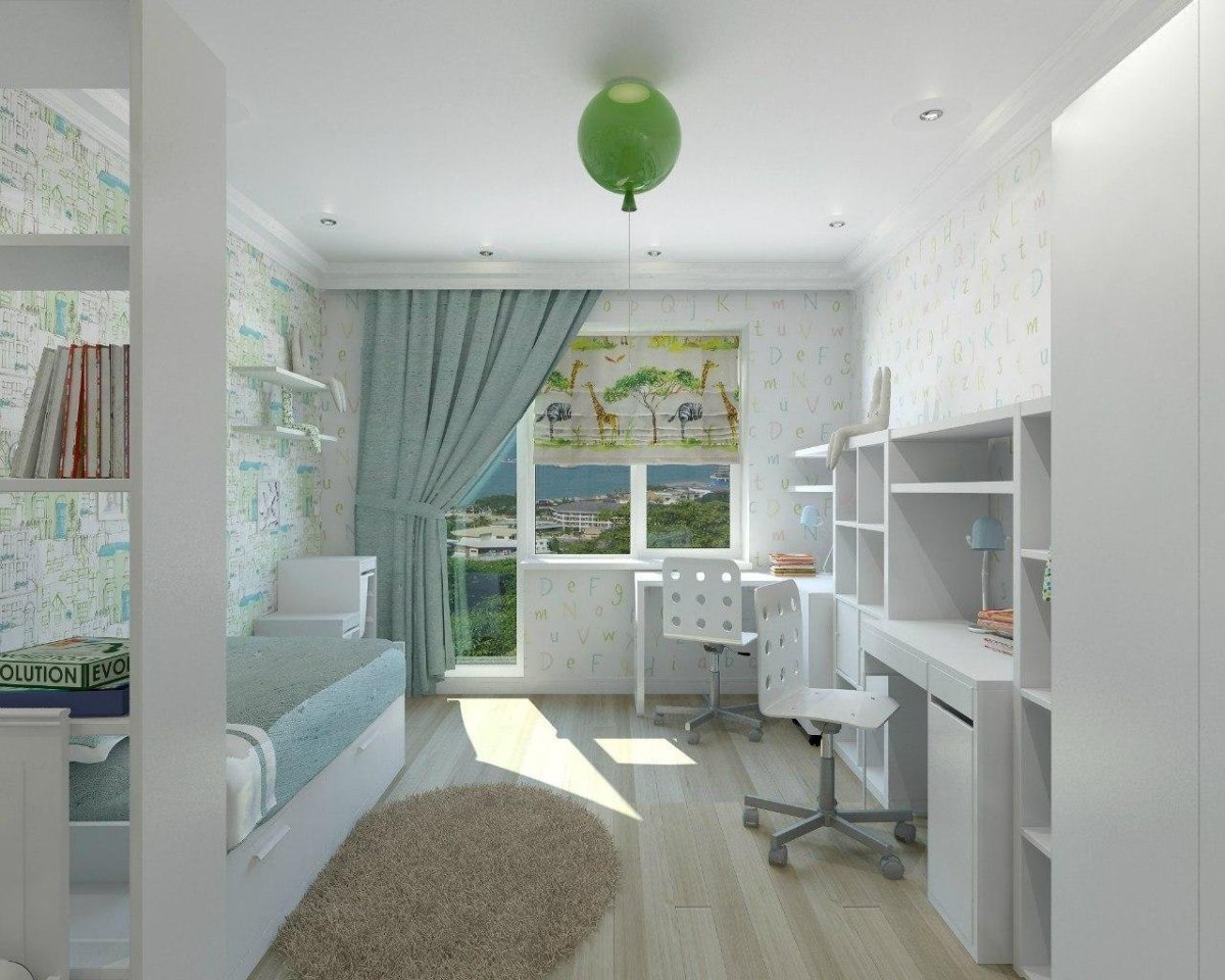 Комната п 44 детская с балконом