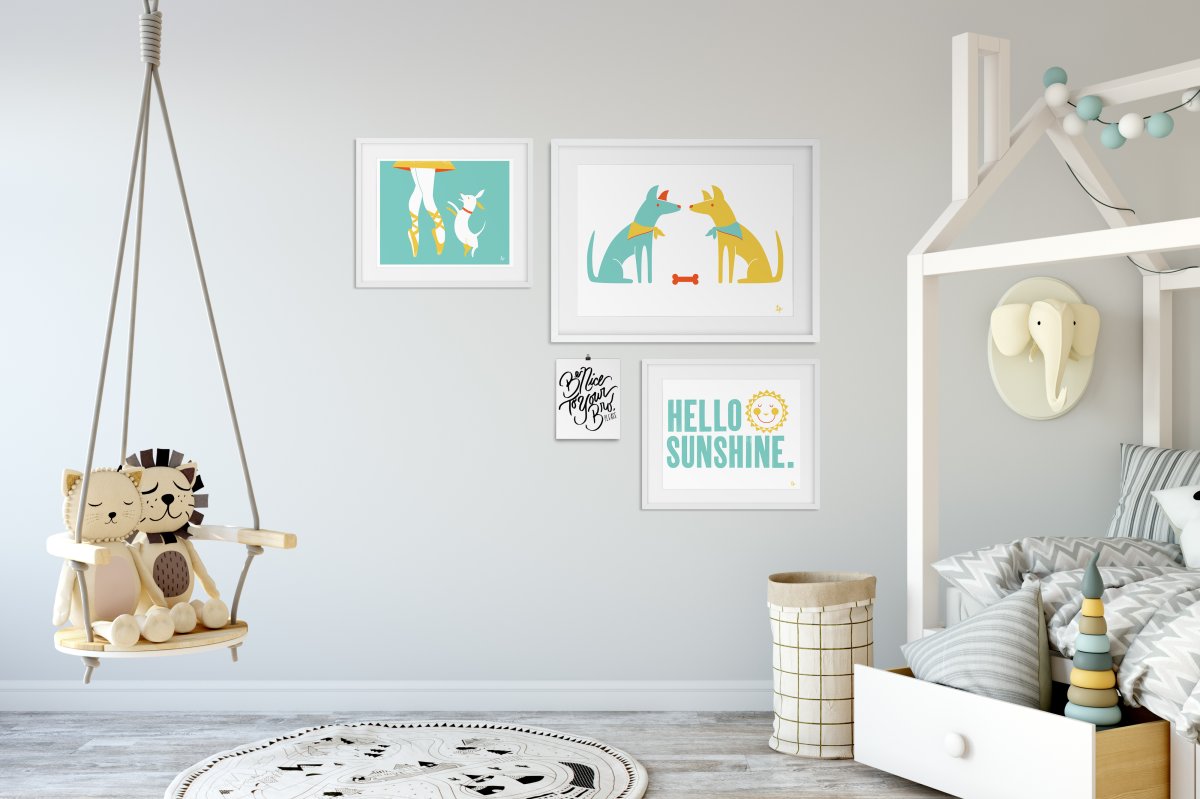 Картины в комнату подростка