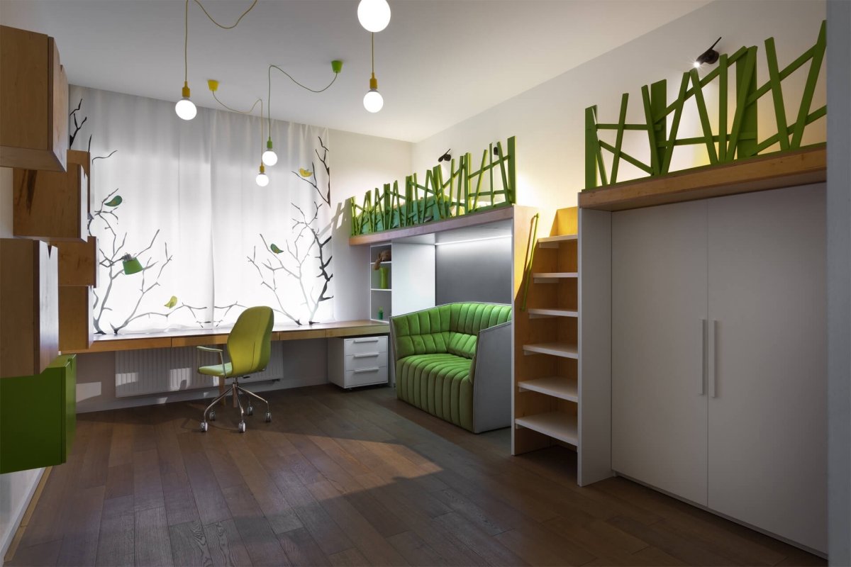 Детская в стиле Контемпорари