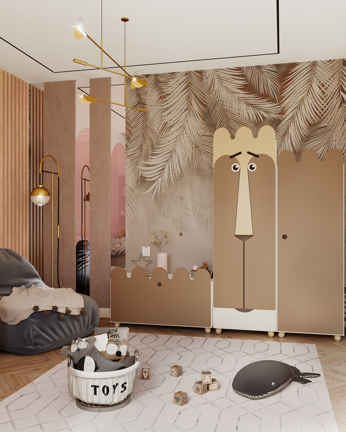 Детская в стиле Контемпорари