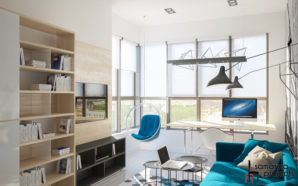 Комната подростка в стиле Контемпорари