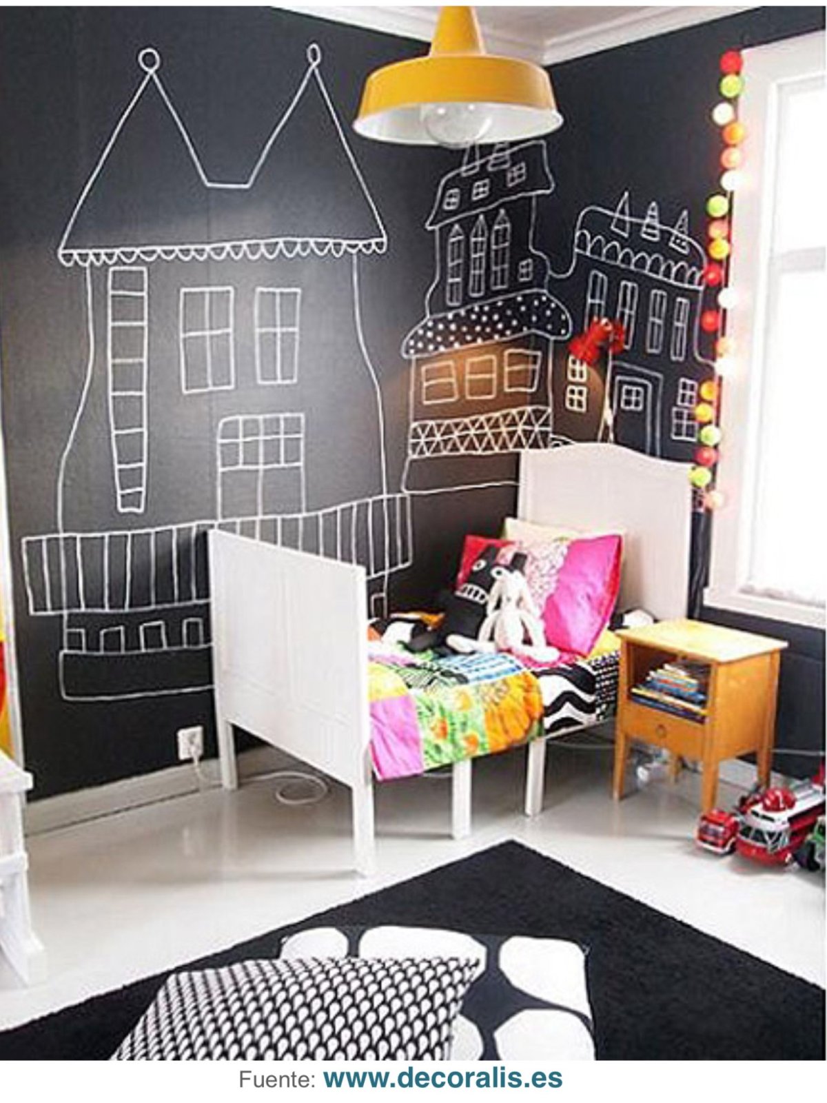 Стена для рисования в детской