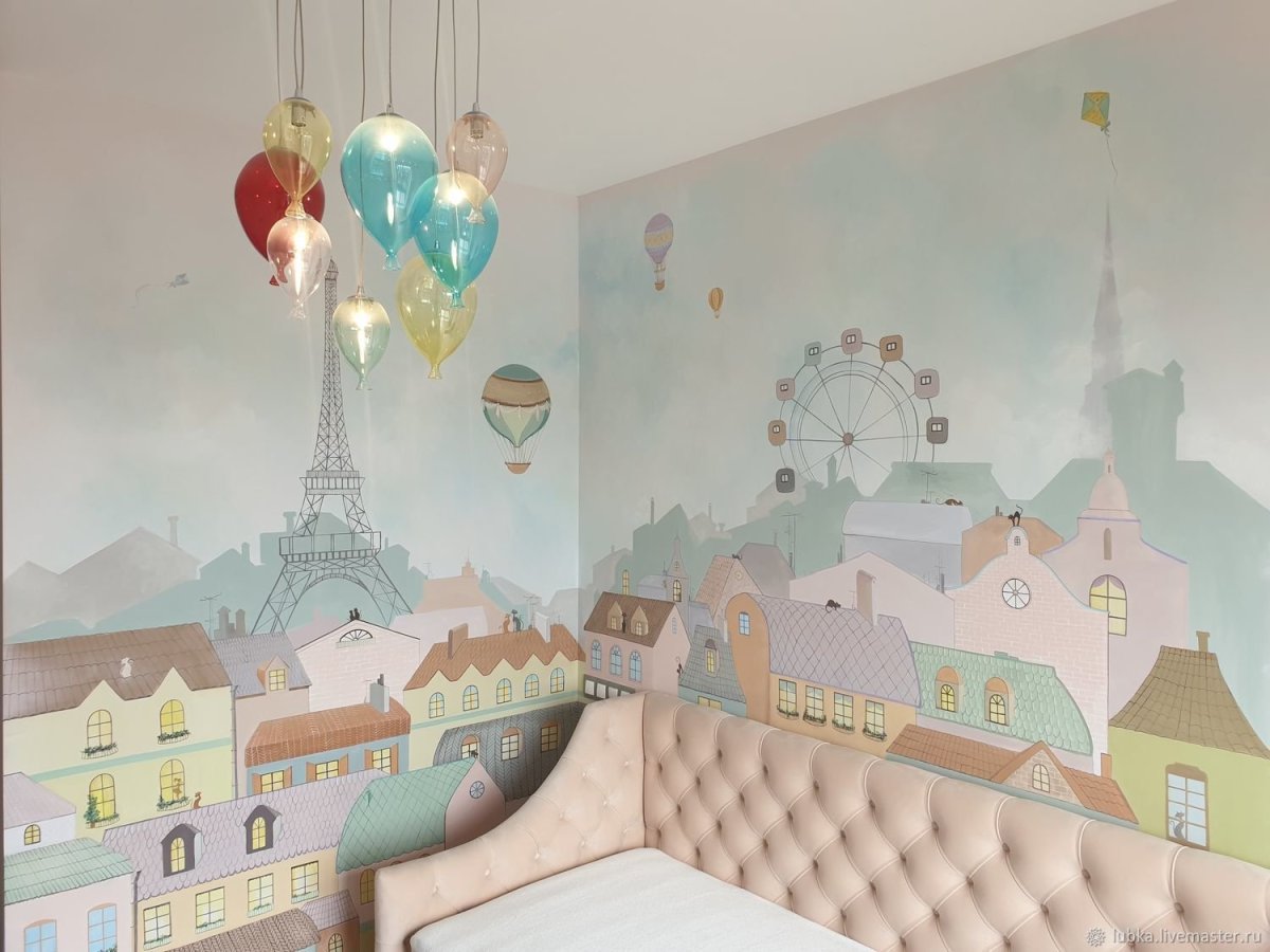 Декор для потолка в детскую воздушный шар