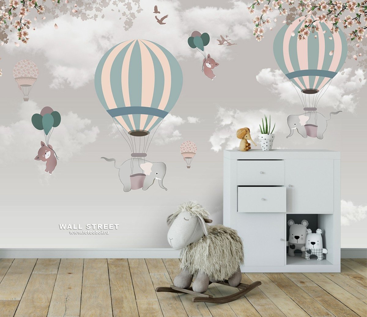 Home Decor Balloon Stickers Жираф