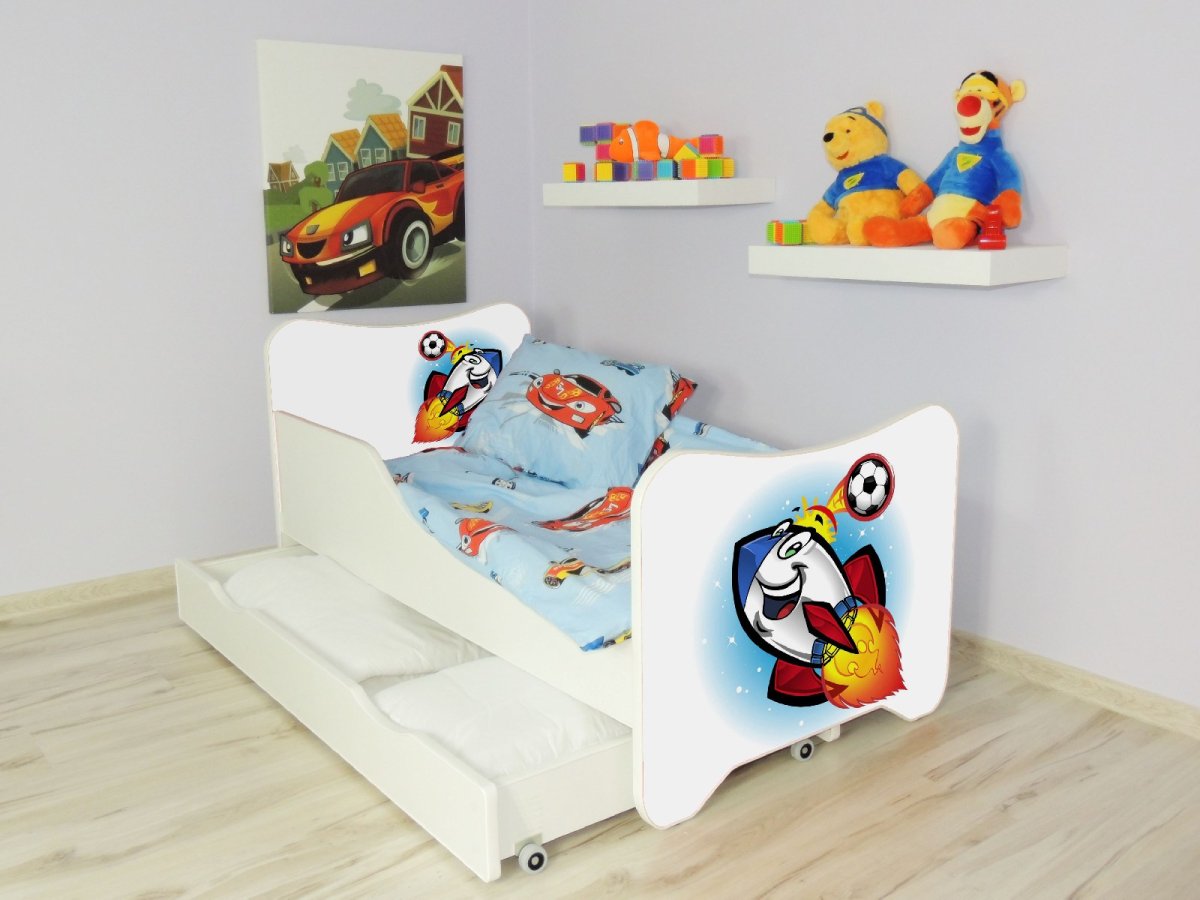 Детская маркировка кроваток ракета