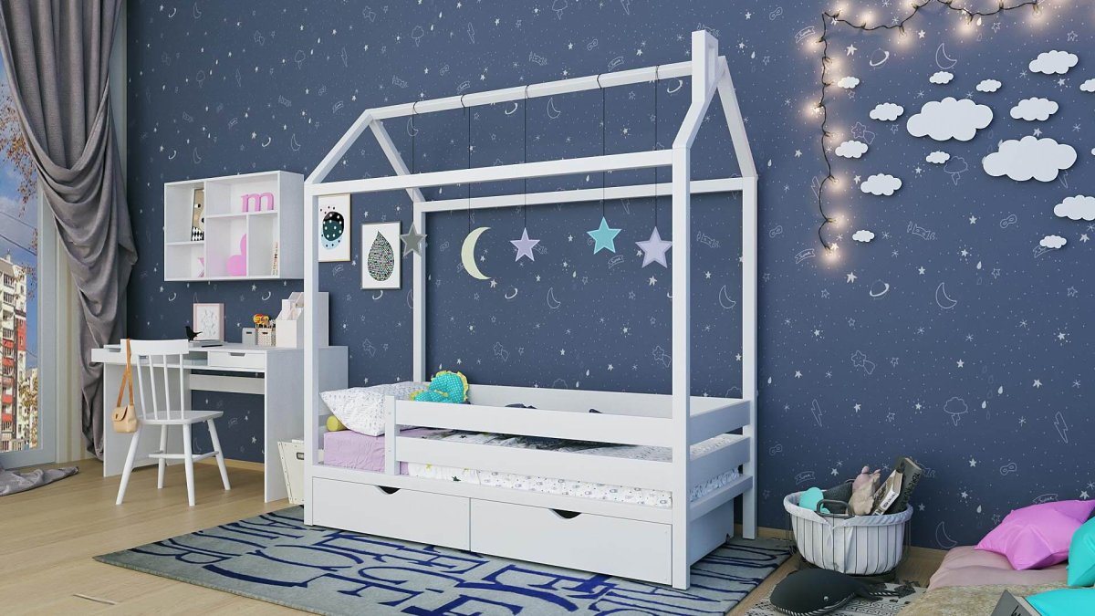 Кровать корабль морская регата