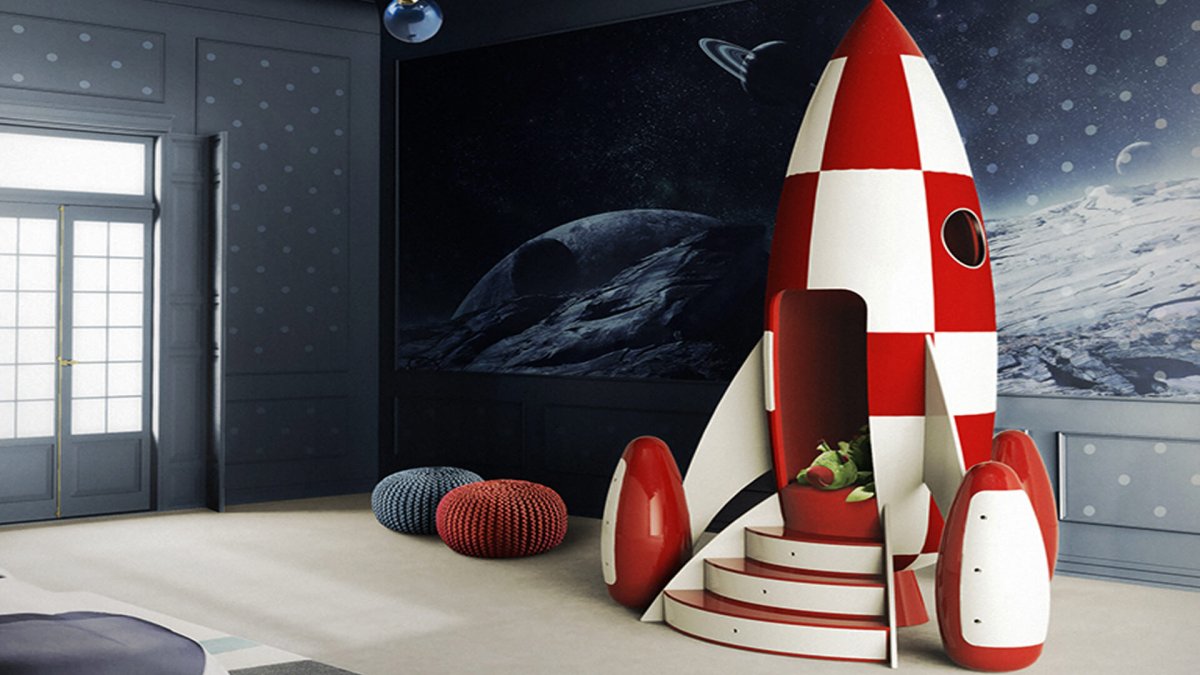 Шкаф в космическом стиле