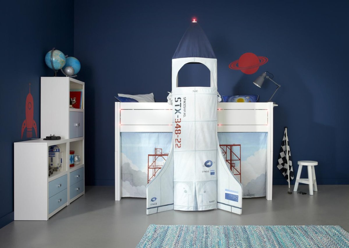 Детская кровать в стиле космос