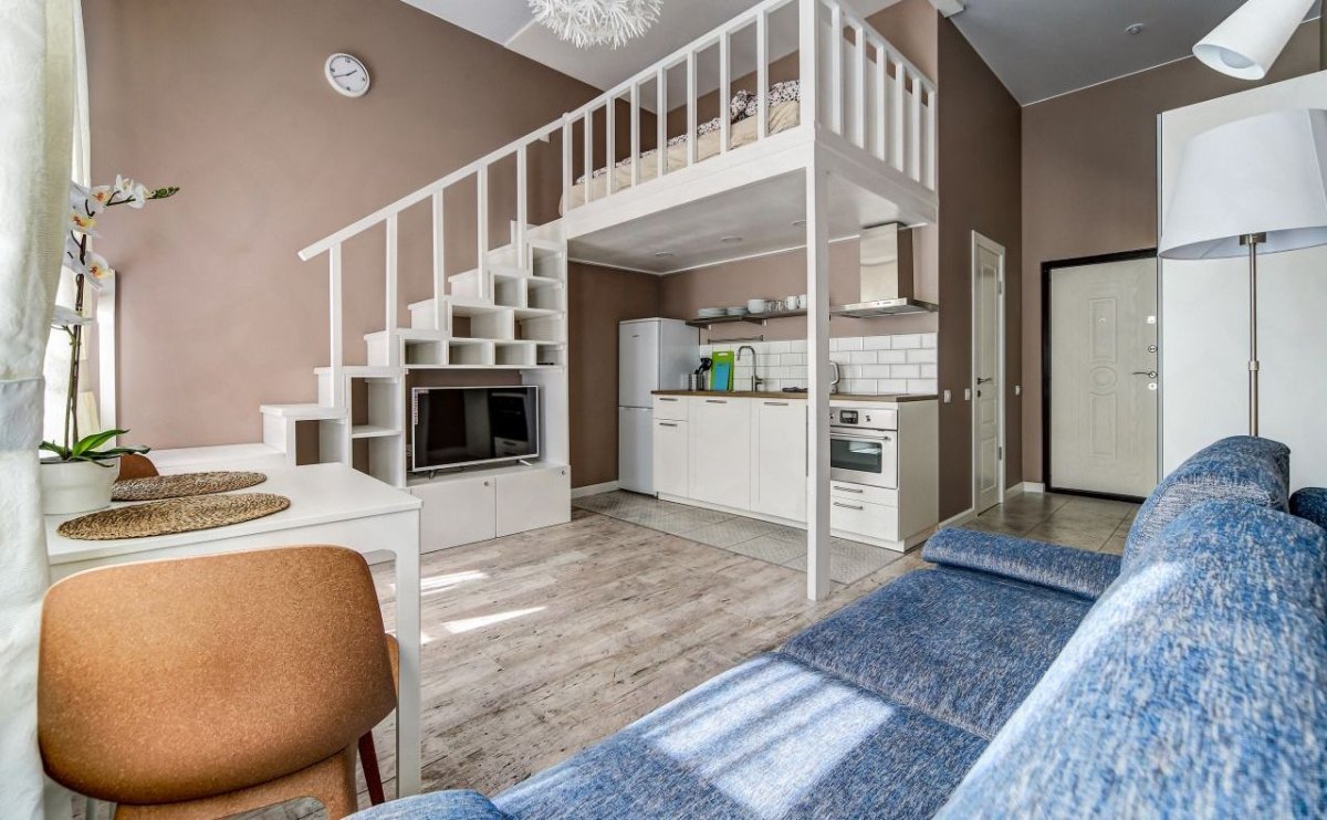 Студия 20 кв двухуровневые