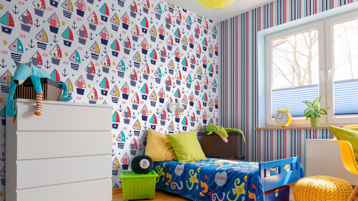 Обои ada Wall Kids в интерьере