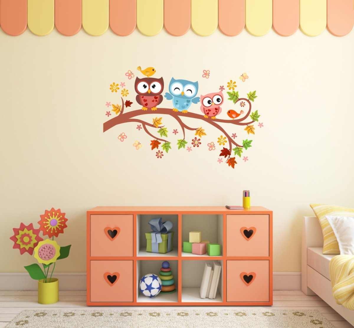 Шведские обои для детской комнаты