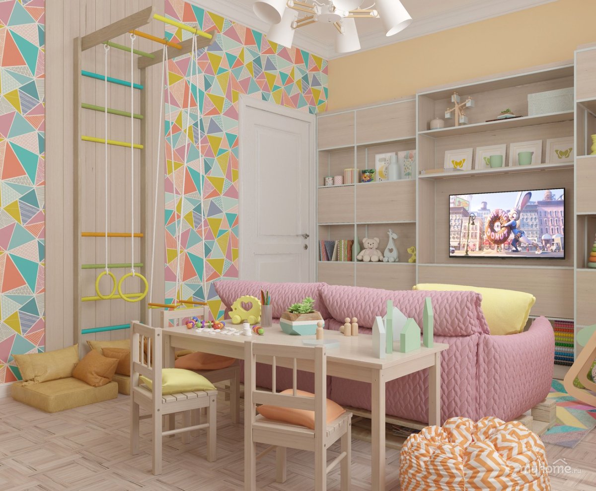 Интерьер детских студий
