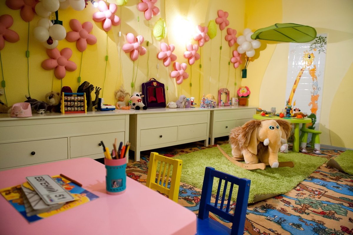 Украшение игровой комнаты