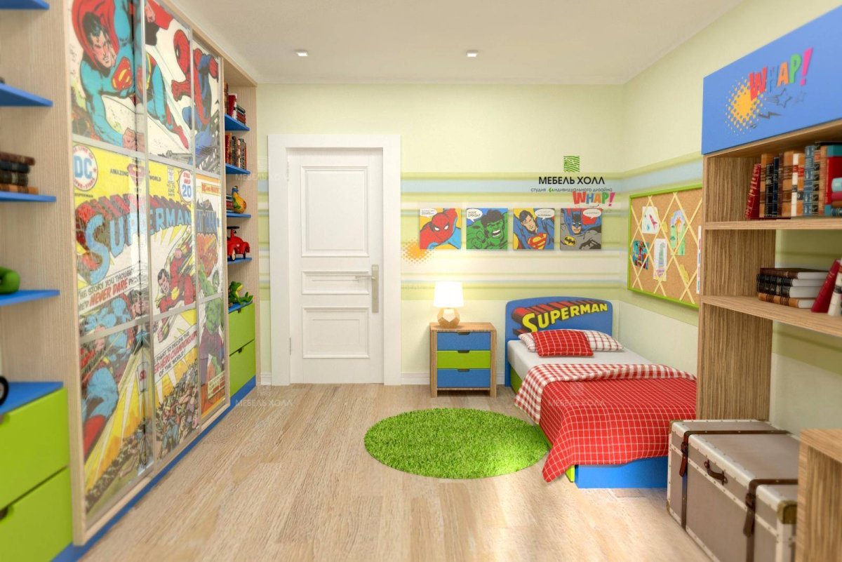 Детская мебель Супергерои