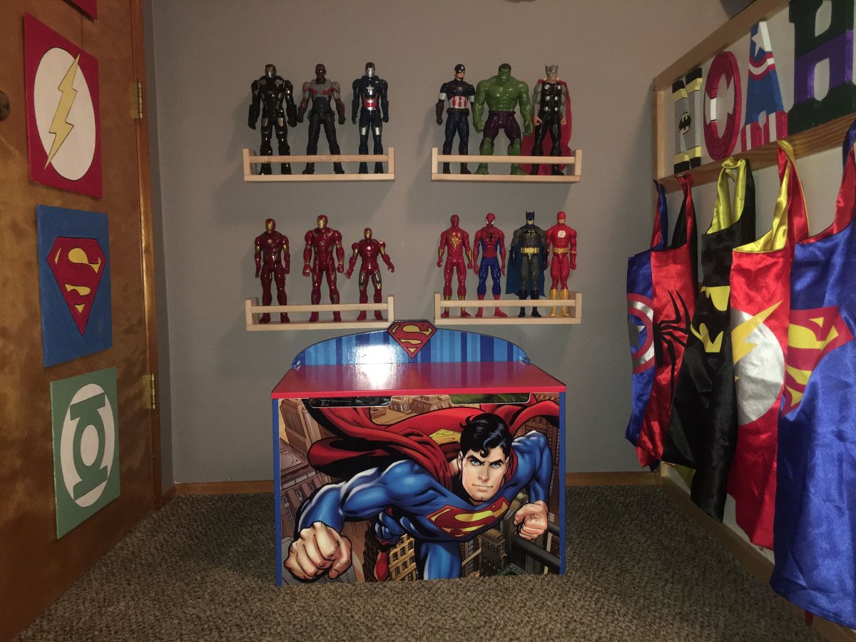 Детская в стиле Марвел Мстители