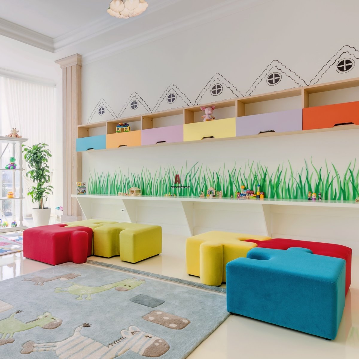 Интерьер детского сада