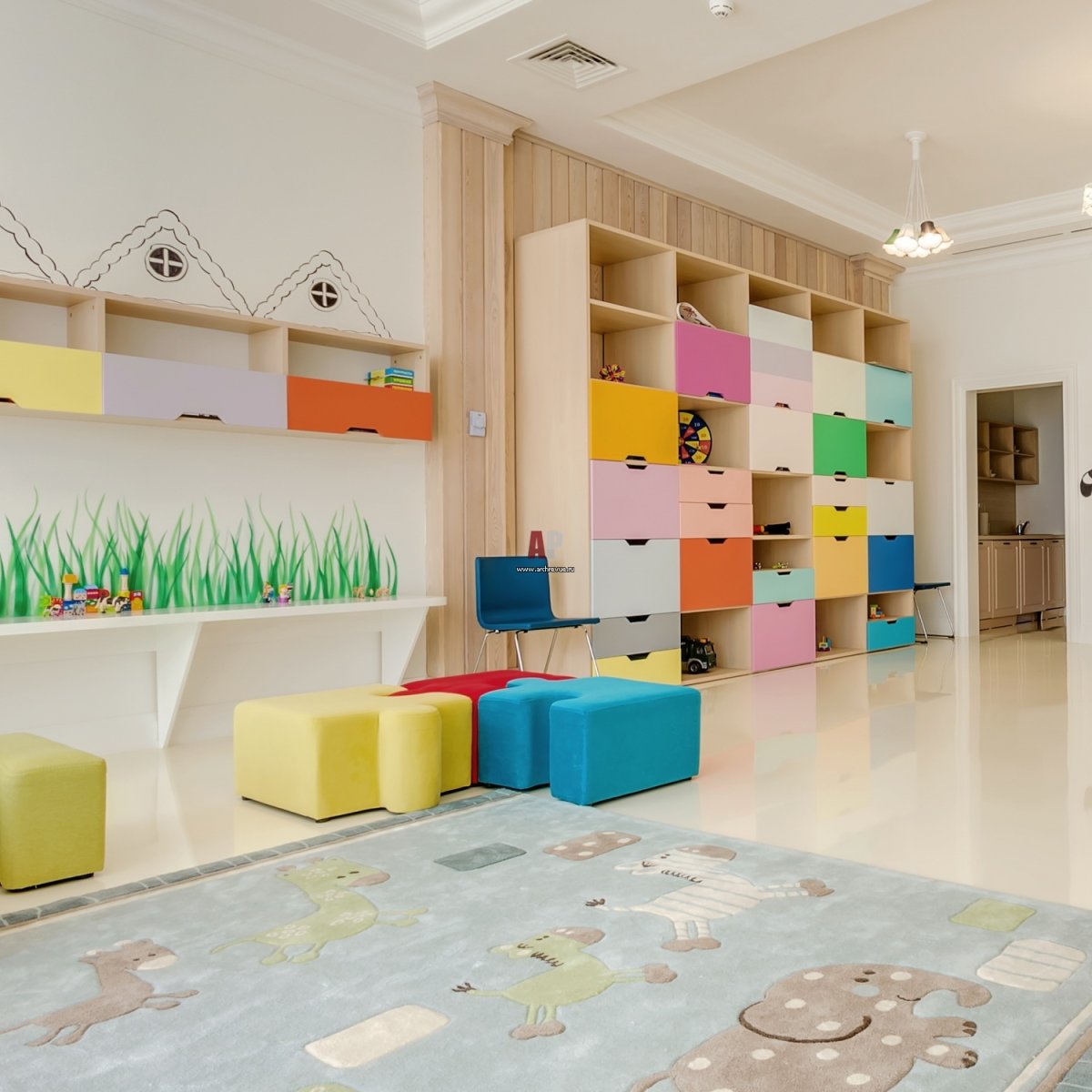 Интерьер детского центра