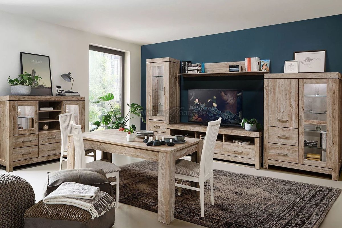 Гостиная Гранде дуб Юкон